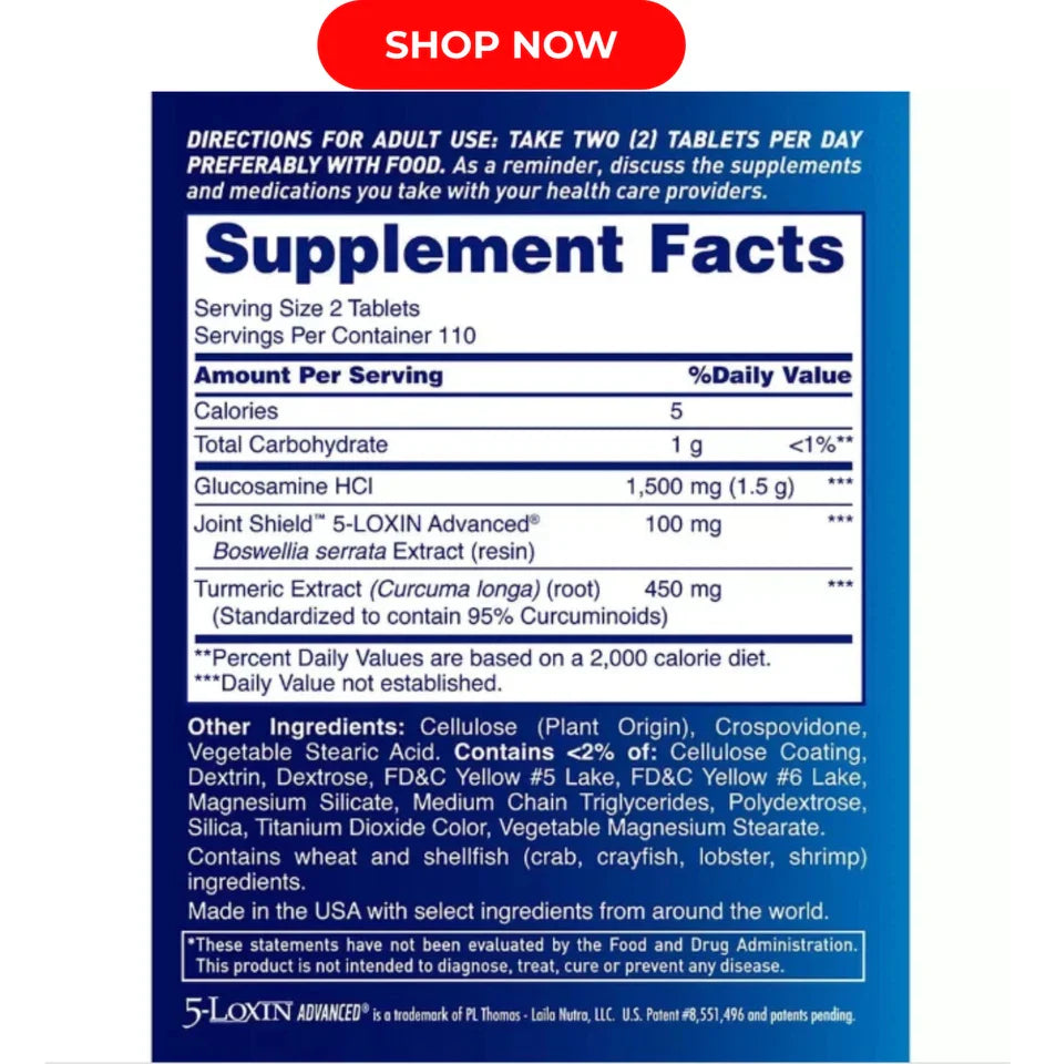 Osteo Bi-Flex Triple Strength with TURMERIC / 220 / NEW & SEALED FREE SHIPPING..