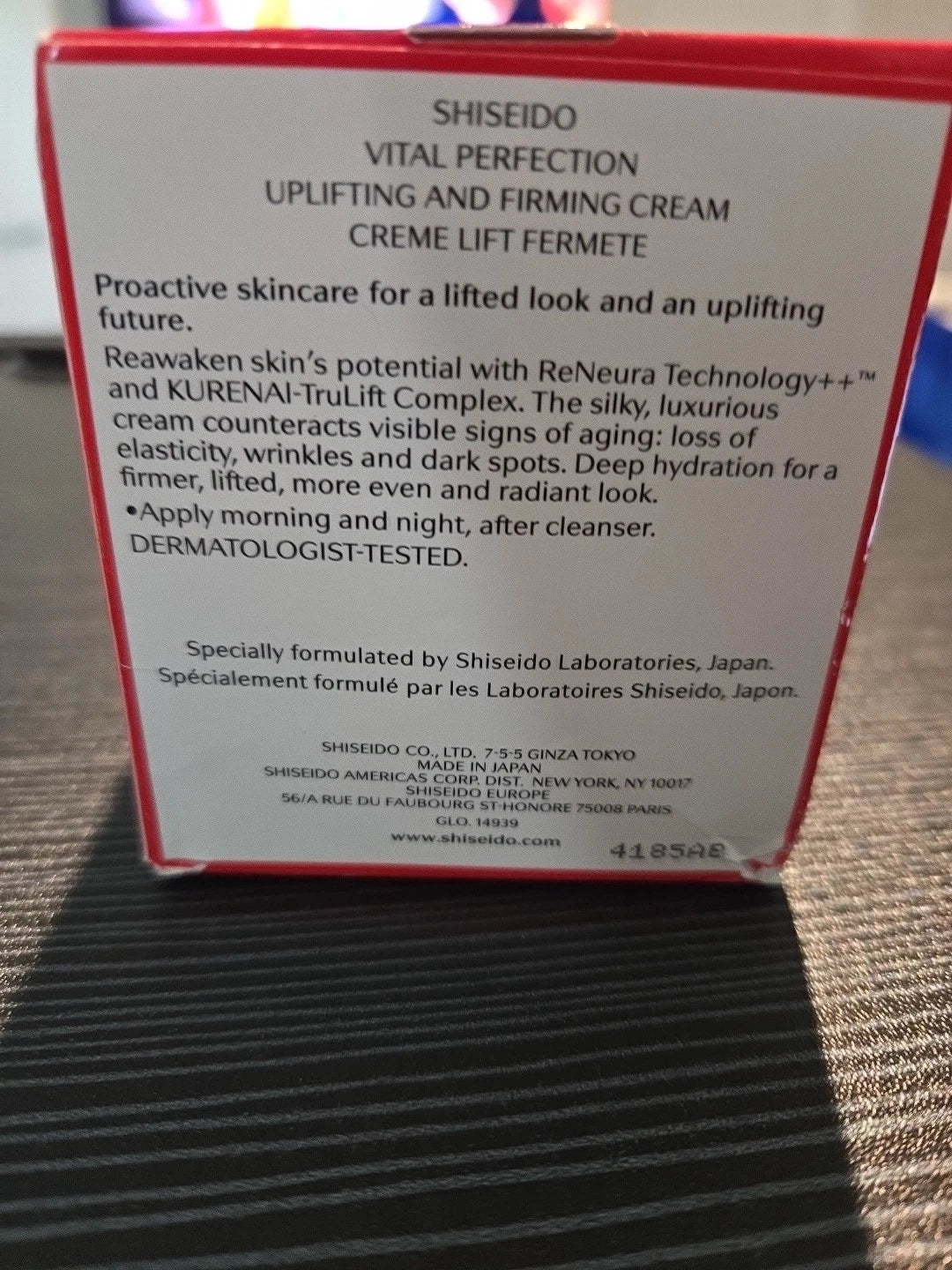 Shiseido Vital Perfection Uplifting And Firming Cream - 1.7 fl oz